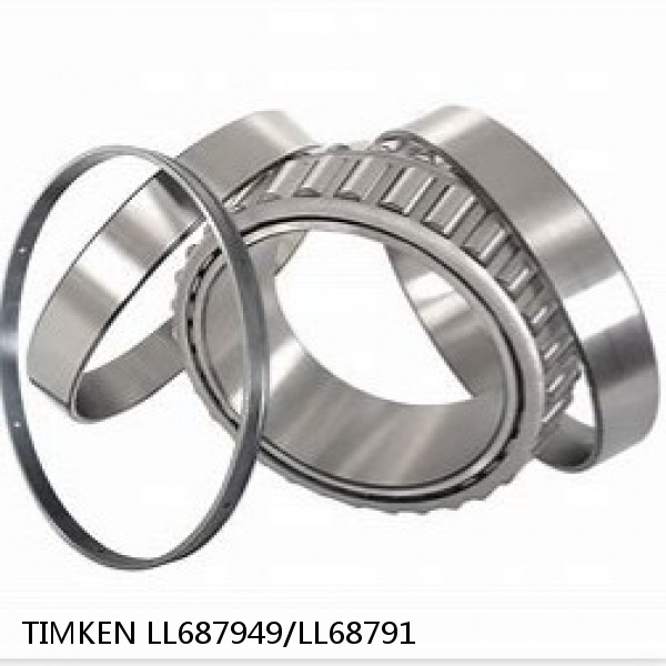 LL687949/LL68791 TIMKEN Tapered Roller Bearings Double-row