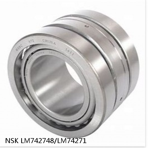 LM742748/LM74271 NSK Tapered Roller Bearings Double-row