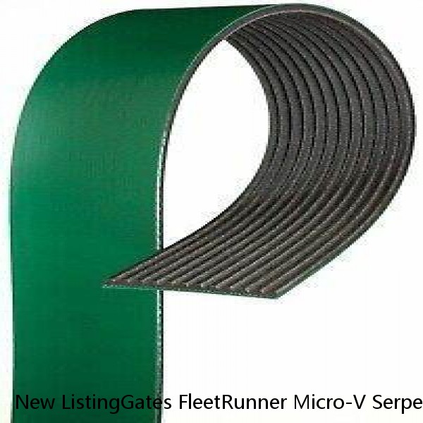 New ListingGates FleetRunner Micro-V Serpentine Belt for 1988-1989 Chevrolet C2500 5.7L jy
